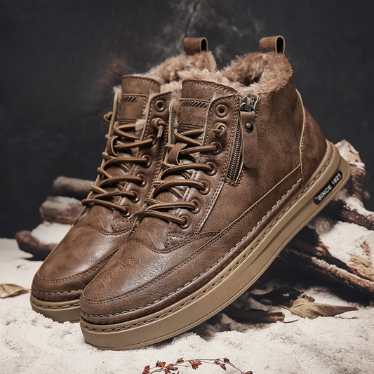Bryson | Botas de invierno de cuero para hombre 