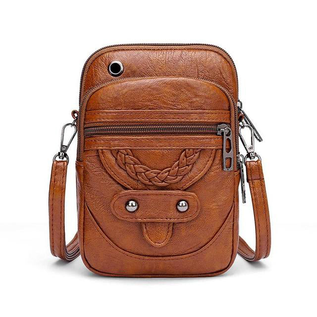 Carice - Bolso de piel vintage