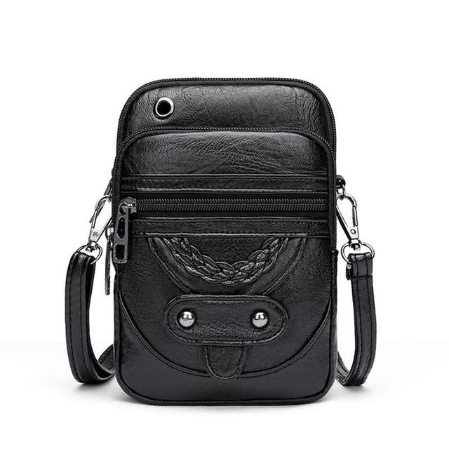 Carice - Bolso de piel vintage