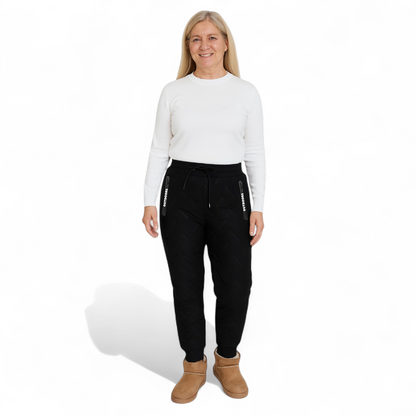 Wallace - Pantalones de polar cálidos 