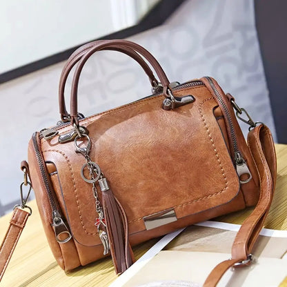 Stella - Bolso de hombro de cuero