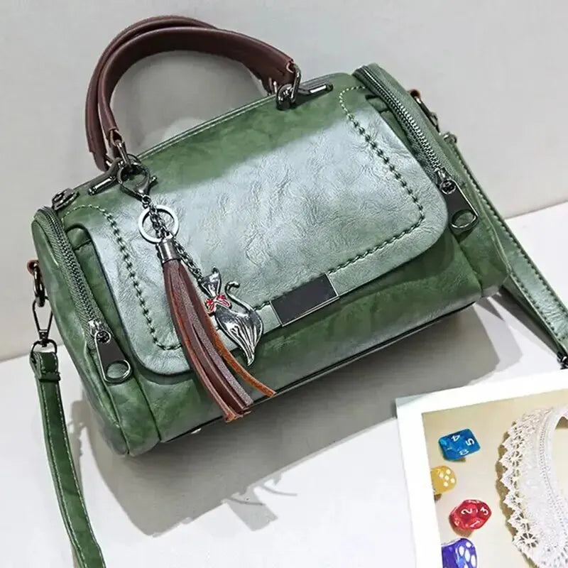 Stella - Bolso de hombro de cuero