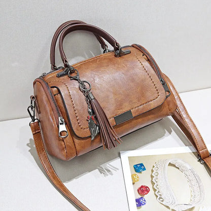 Stella - Bolso de hombro de cuero