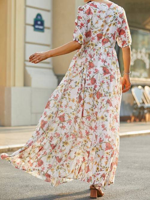 Aria | Vestido largo romántico