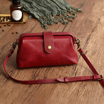 Ivy - Mini bolso bandolera de piel