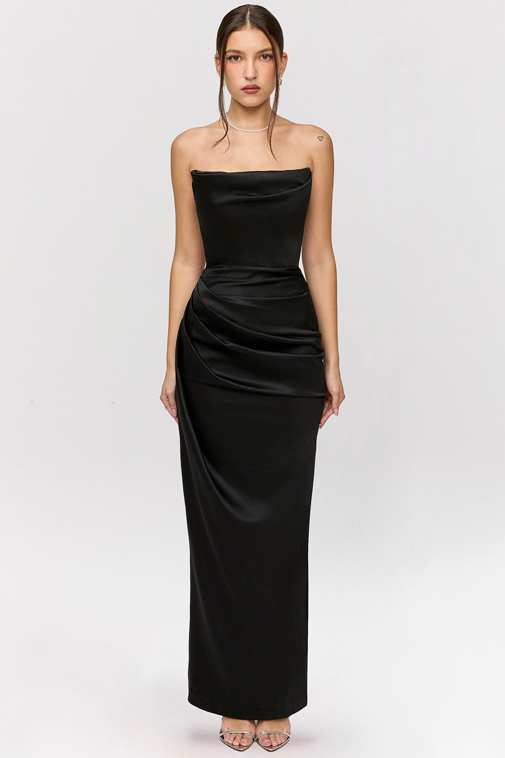 Pariel™ | Vestido largo sin tirantes 