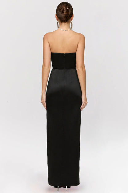 Pariel™ | Vestido largo sin tirantes 