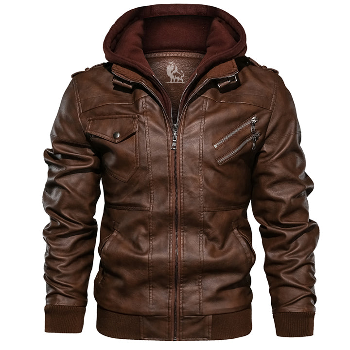 Chaqueta de cuero Salvi