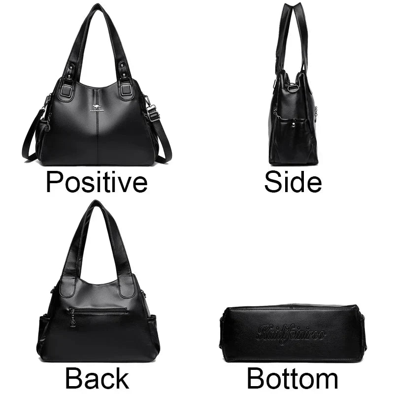 Veloura™ | Bolso de hombro clásico vintage Antora