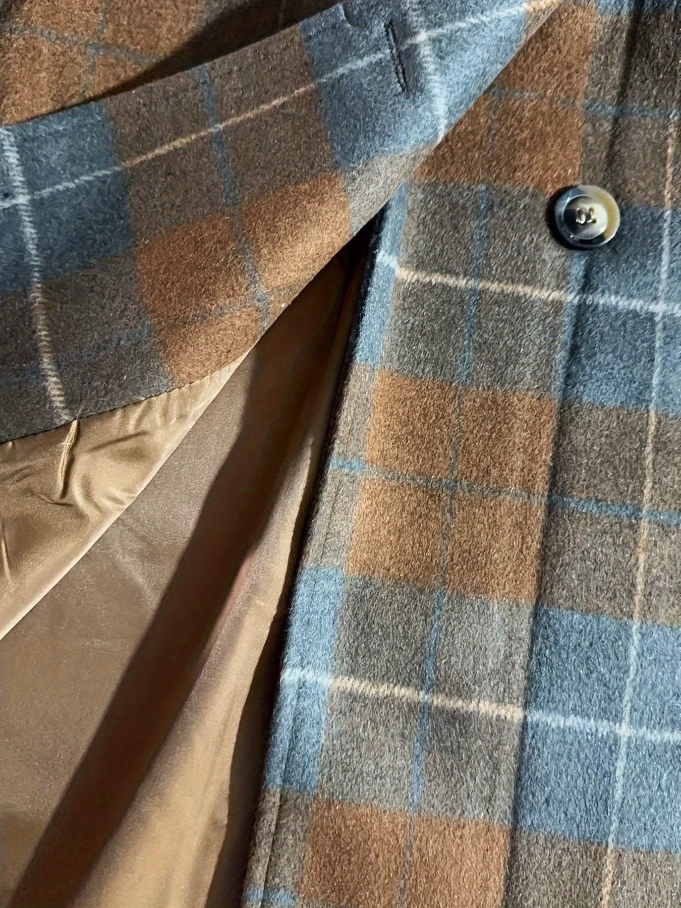 Mia – Abrigo de tweed a cuadros