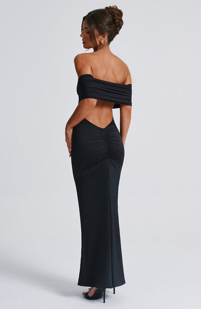 Isadora™ | Maxivestido con hombros descubiertos