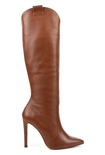 Valencia™ - Bota de tacón alto hasta la rodilla de lujo