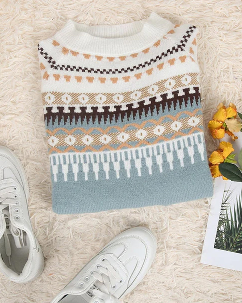 Hazel™ - Jersey de punto Nordic Dream