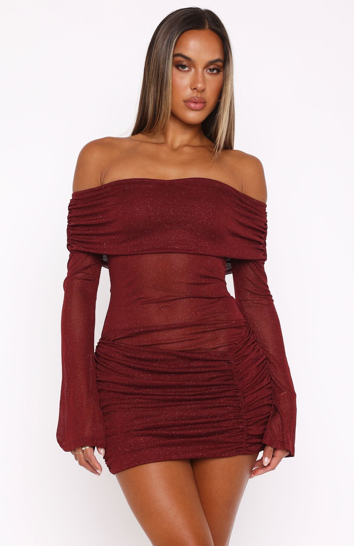 Evelina™ | Vestido entallado y con vuelo