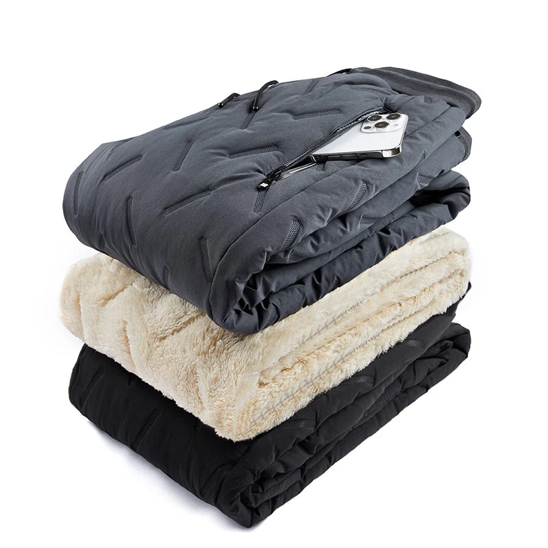 Wallace - Pantalones de polar cálidos 