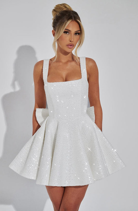 Violetta™ | Minivestido con lazo