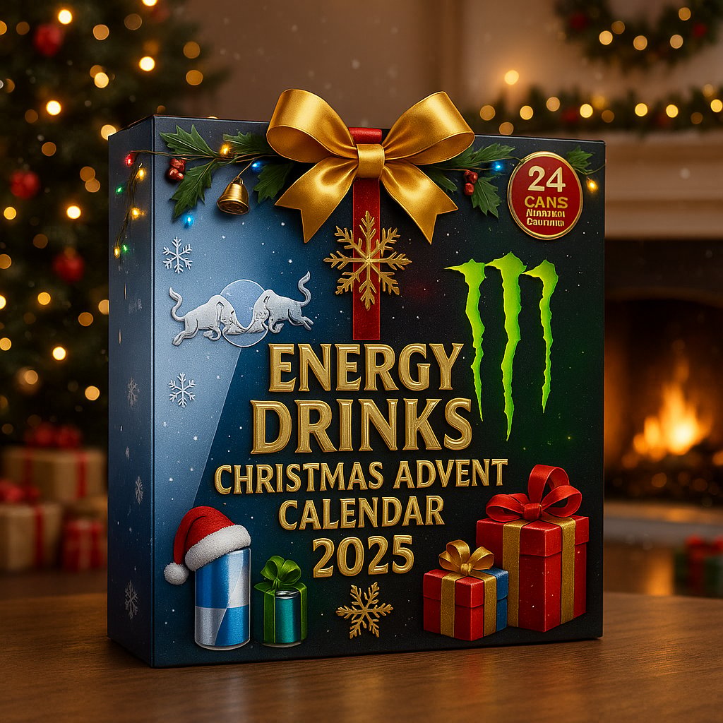 Calendario de Adviento de Bebidas Energéticas 2025