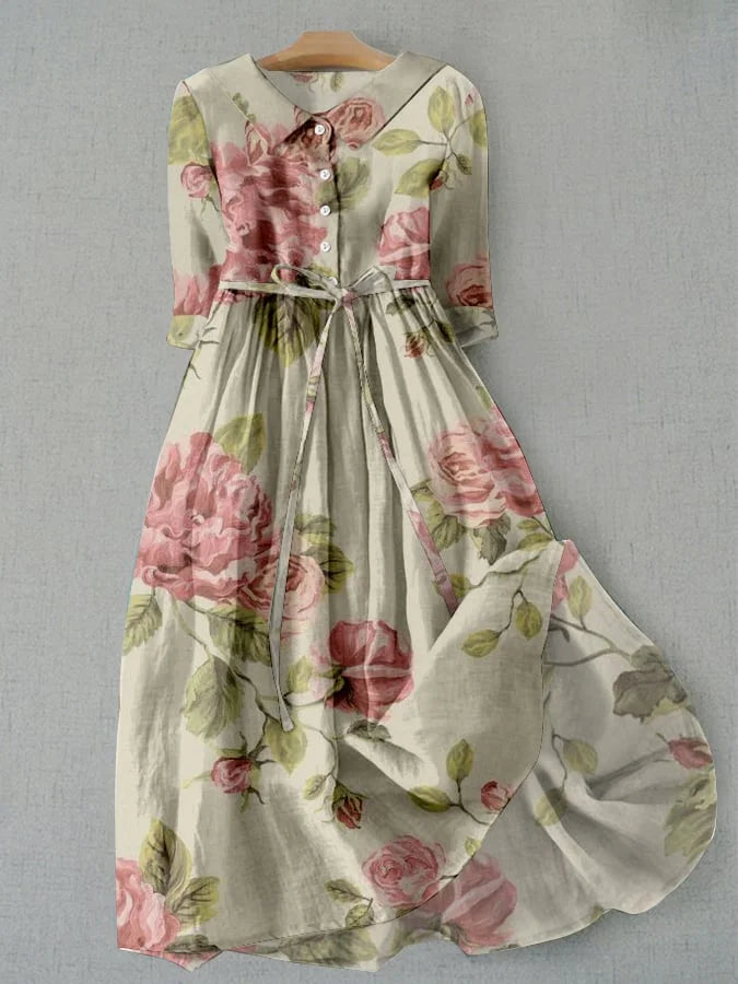 Ery - Vestido vintage con lazos