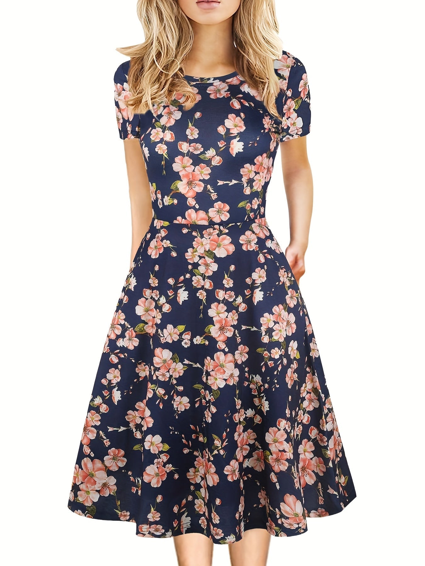Even | Vestido retro de verano de corte A