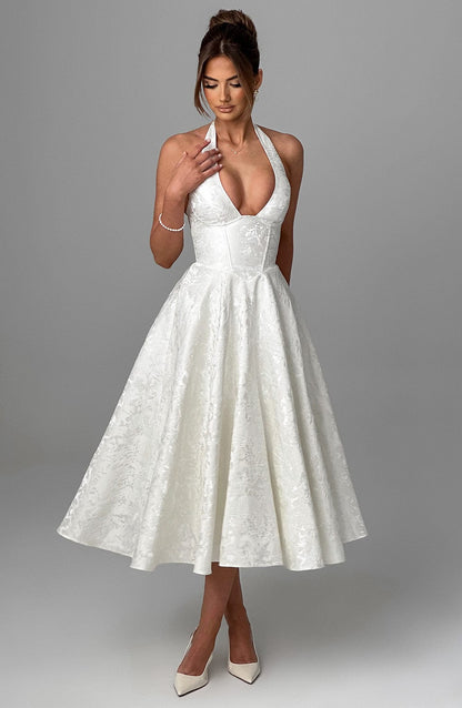 Celestia™ | Vestido midi romántico 