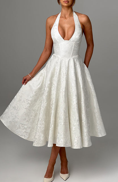 Celestia™ | Vestido midi romántico 
