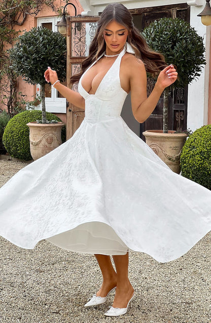 Celestia™ | Vestido midi romántico 