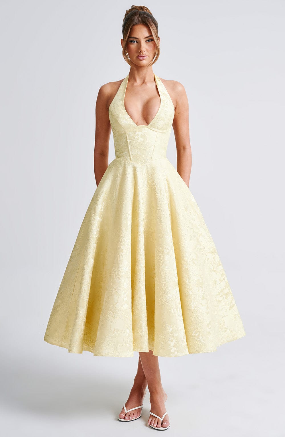 Celestia™ | Vestido midi romántico 