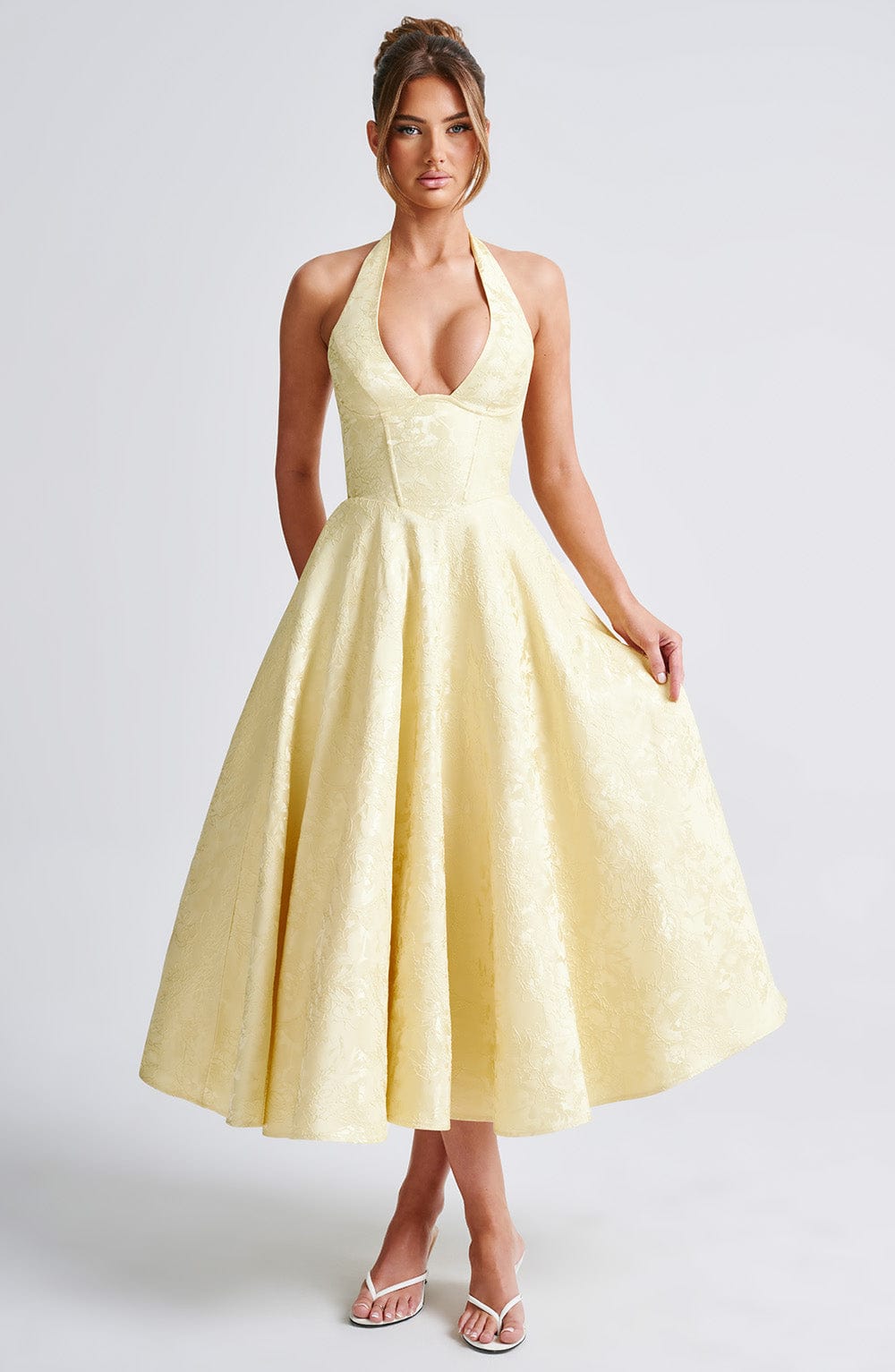 Celestia™ | Vestido midi romántico 
