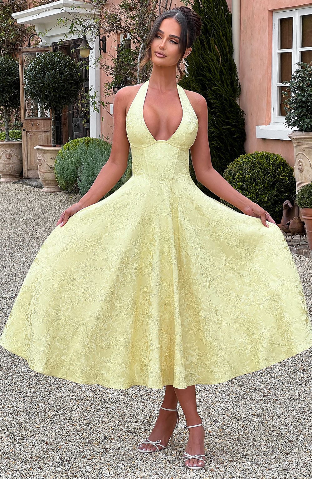 Celestia™ | Vestido midi romántico 