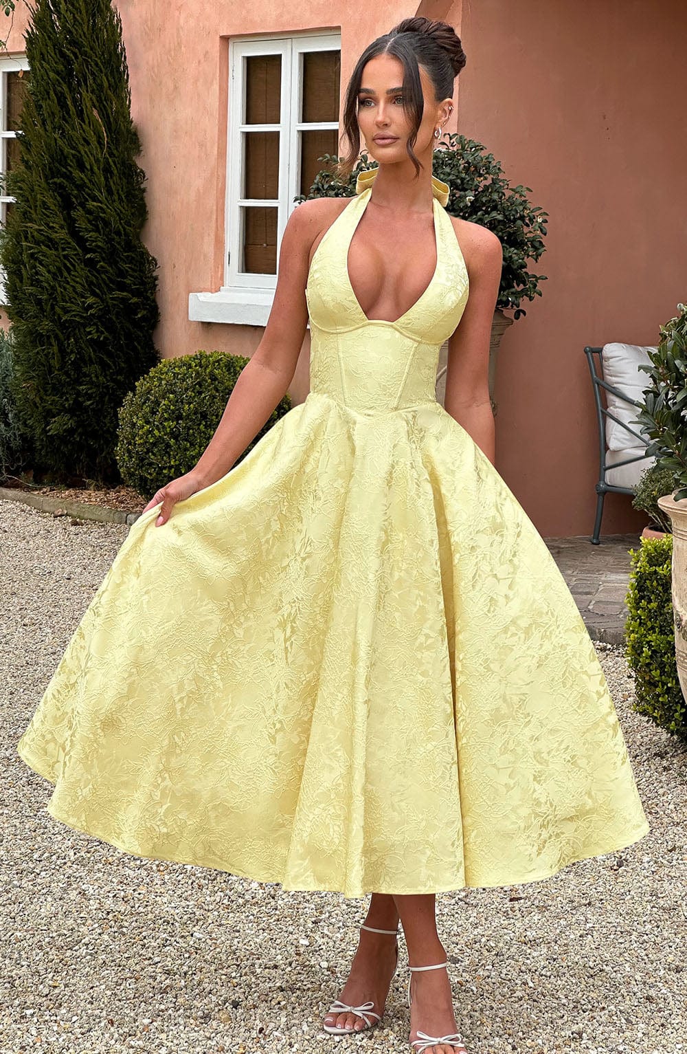 Celestia™ | Vestido midi romántico 