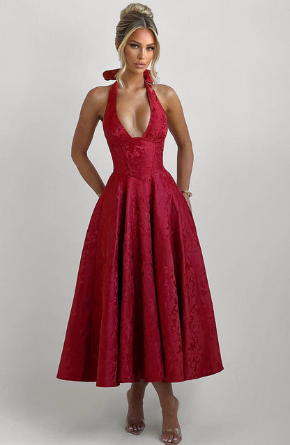 Celestia™ | Vestido midi romántico 