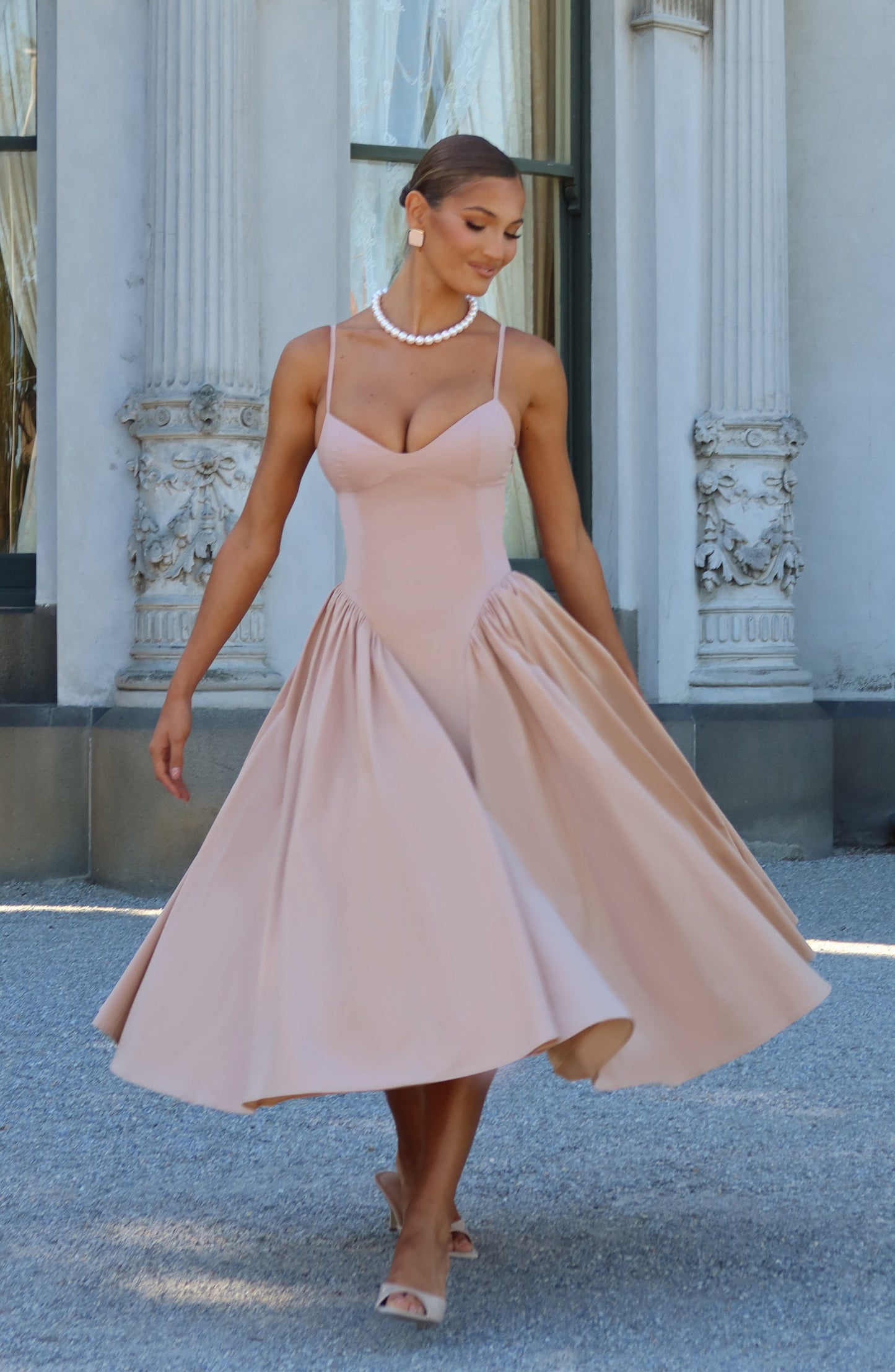 Luminara™ - Vestido midi Delune