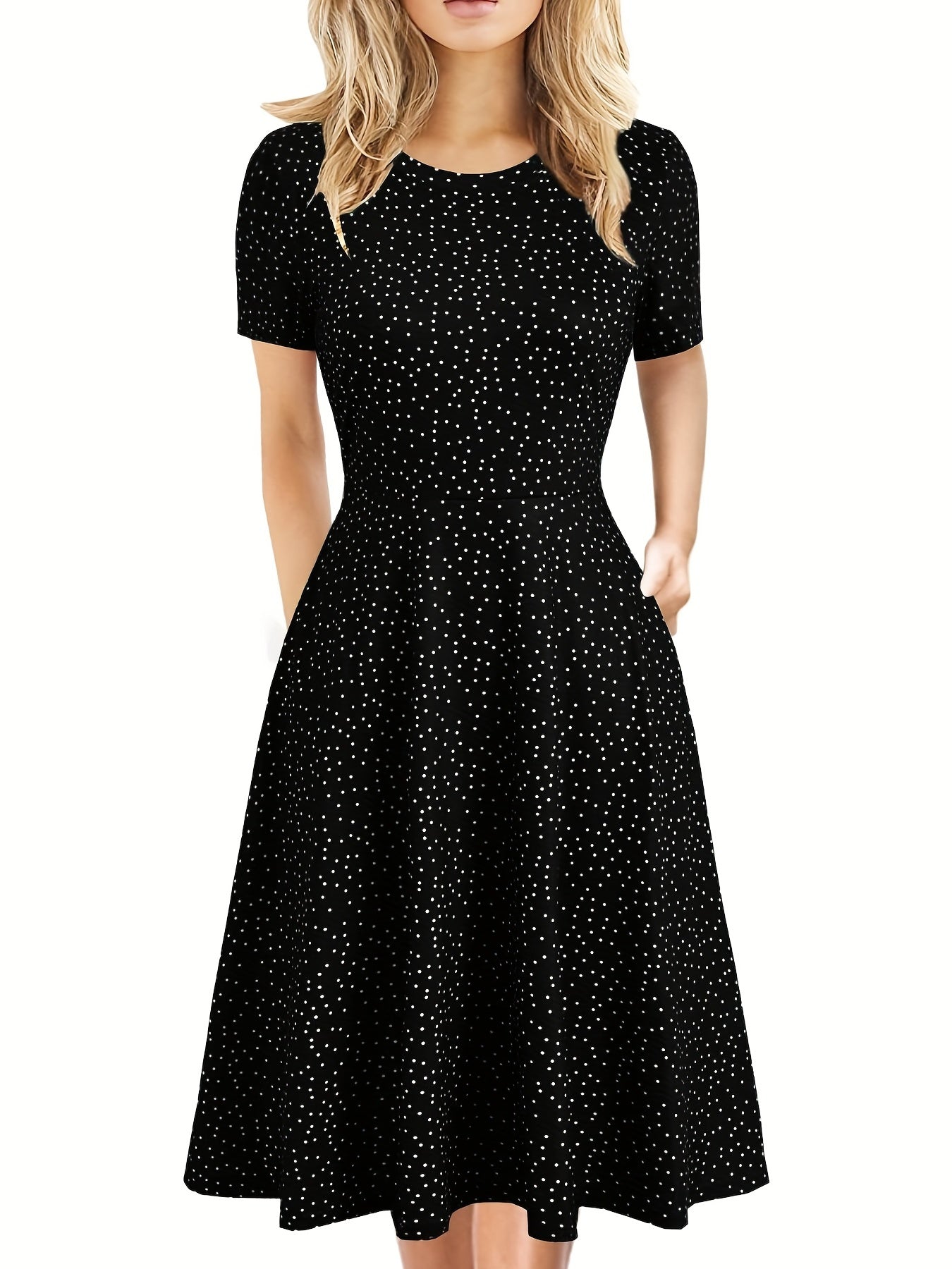 Even | Vestido retro de verano de corte A