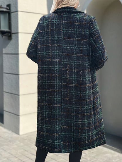 Mavery – Elegante abrigo a cuadros