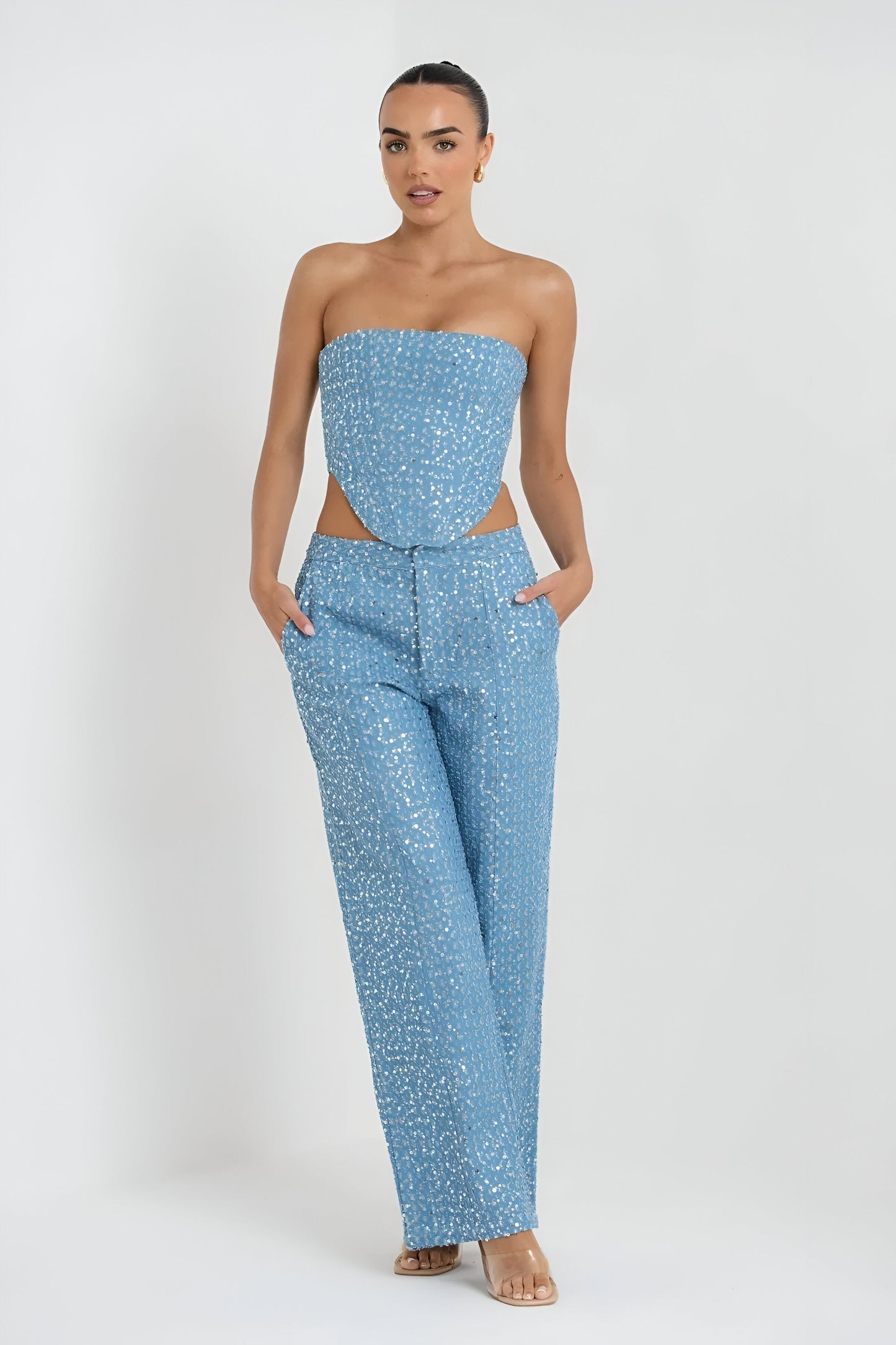 Emilia™ | Elegante conjunto brillante