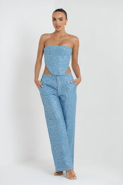 Emilia™ | Elegante conjunto brillante
