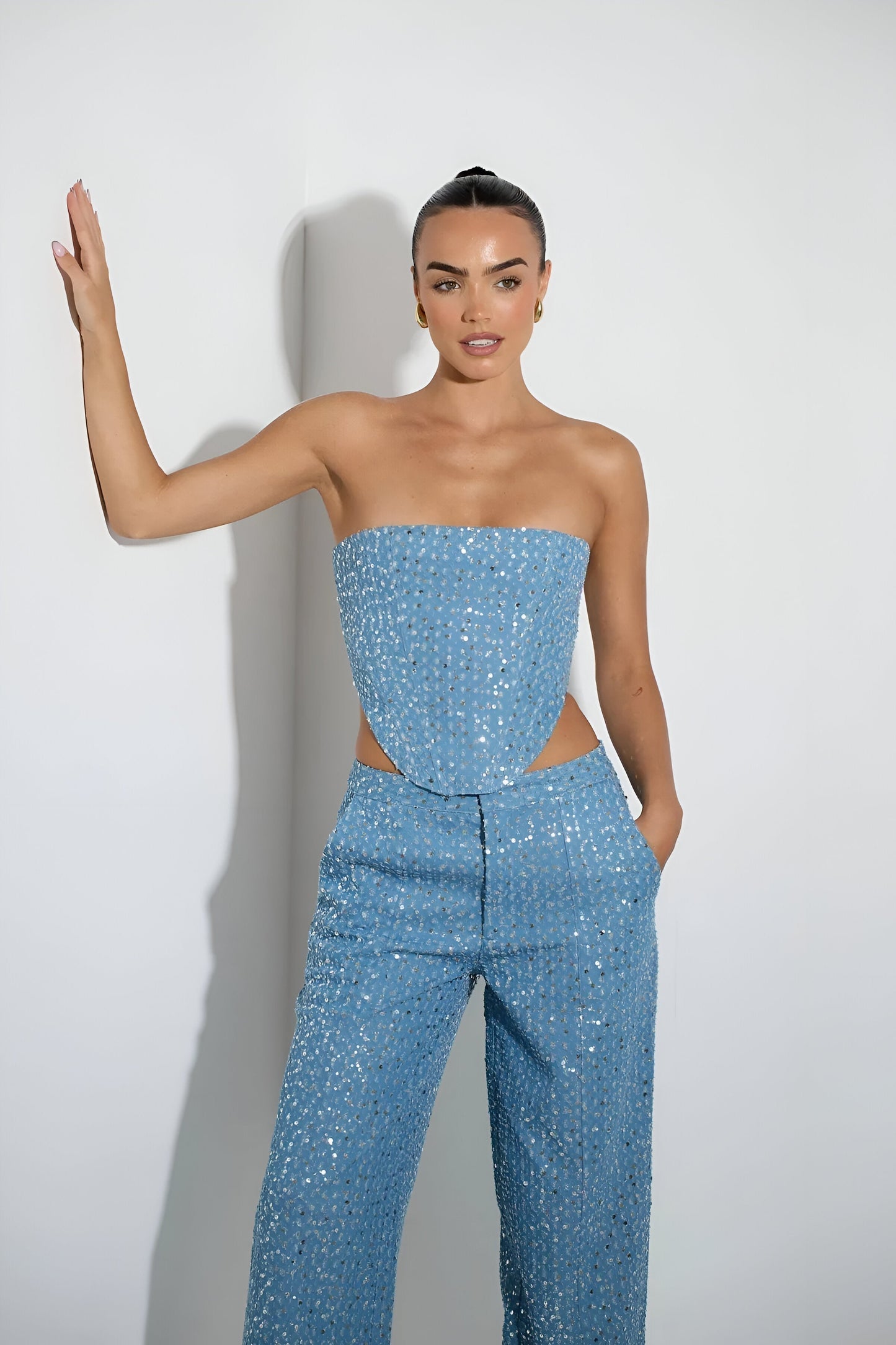 Emilia™ | Elegante conjunto brillante