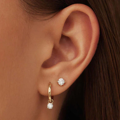 Pendientes con piedras Larmes de Lune