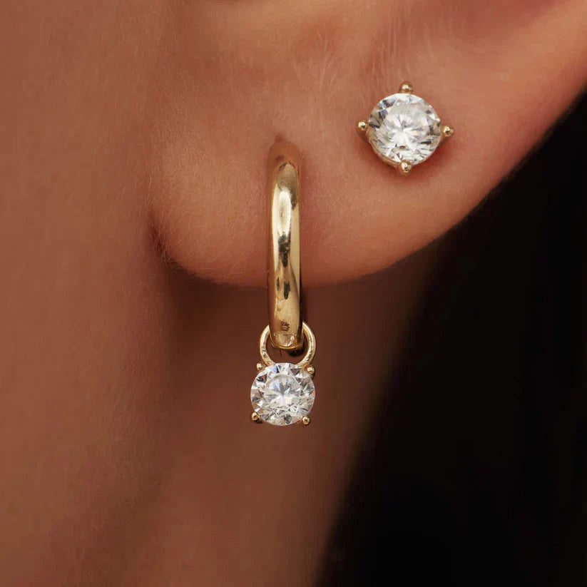 Pendientes con piedras Larmes de Lune