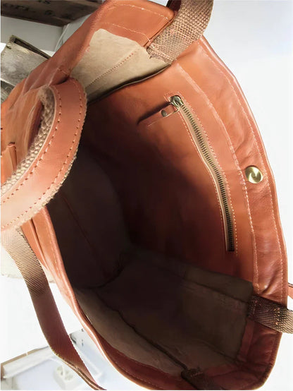 Elysia - Bolso clásico de cuero