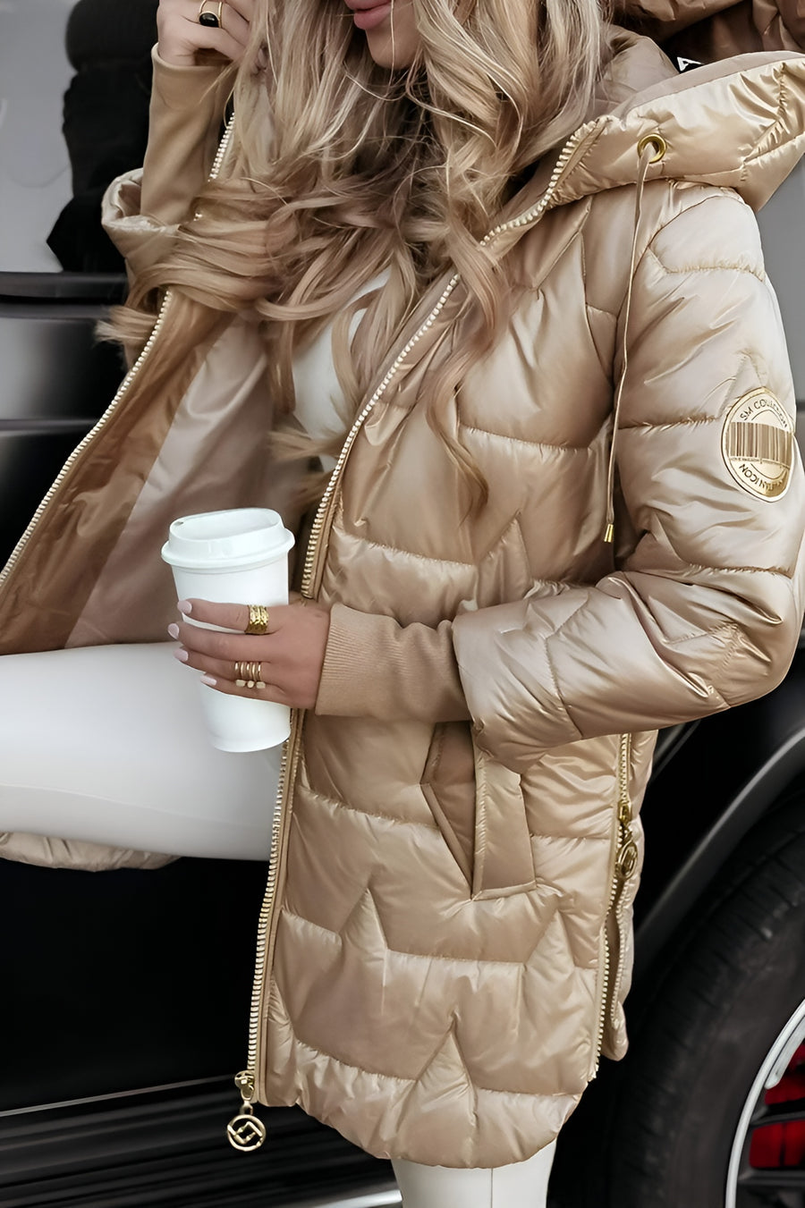 Aurelia | Elegante abrigo con capucha