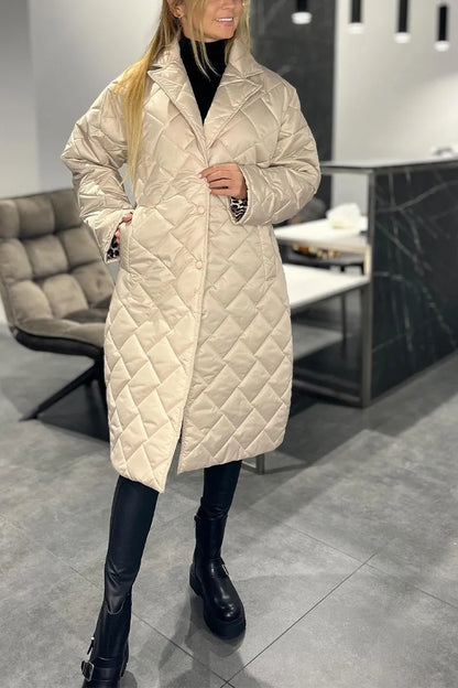 Iva – Abrigo acolchado reversible