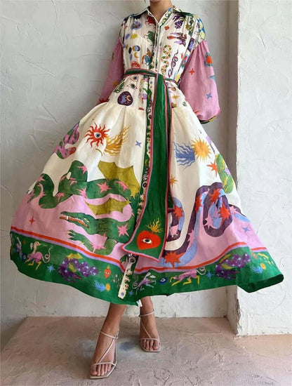 Dorna | Vestido largo italiano