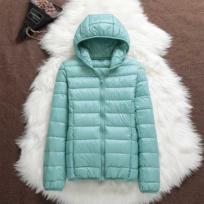 Norte - Nueva chaqueta impermeable con plumas de pato blancas