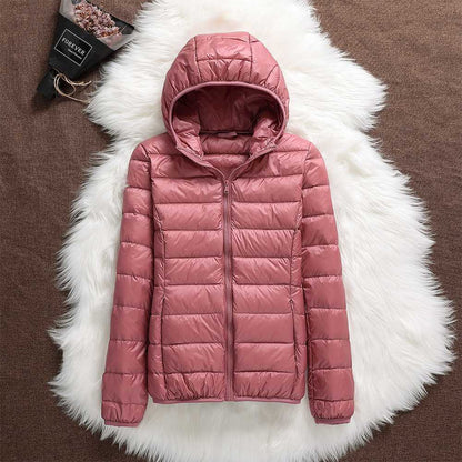 Norte - Nueva chaqueta impermeable con plumas de pato blancas