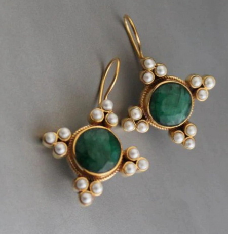 Pendientes de perlas vintage Gaby 