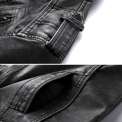 Chaqueta de cuero Bon