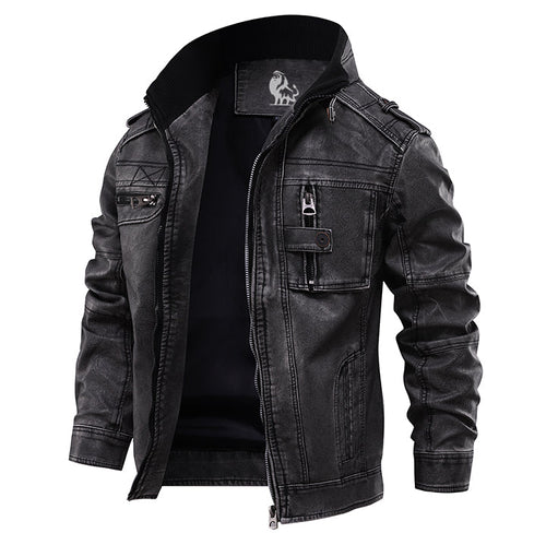 Chaqueta de cuero Bon