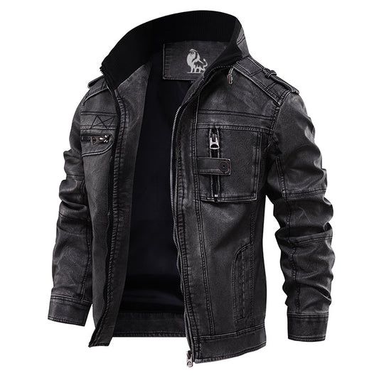 Chaqueta de cuero Bon