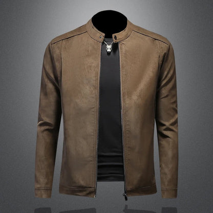 Chaqueta de cuero de alta calidad